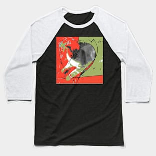 HART CAT LOVE Baseball T-Shirt